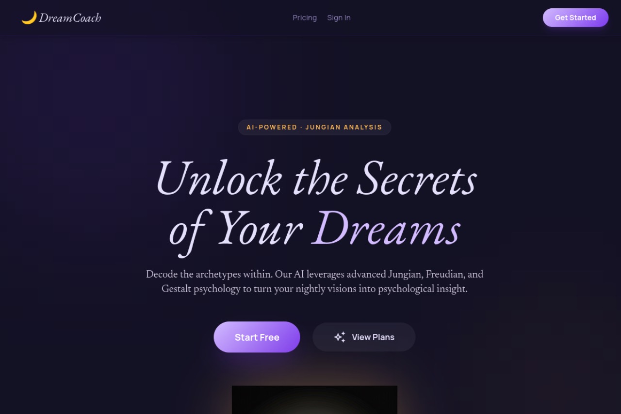Dream Analytics desktop